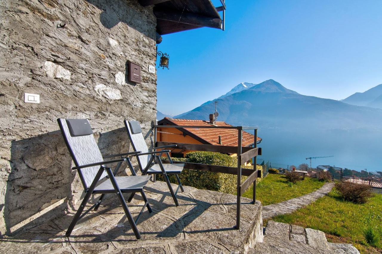 Casa Sul Lago Di Como Pianello Del Lario Exteriör bild